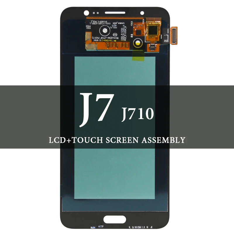 Super AMOLED LCD For Samsung J7 2016 J710 J710F LCD Display No Dead Pixel Touch Screen Assembly For Samsung J710 J710F Screen
Super AMOLED LCD For Samsung J7 2016 J710 J710F LCD Display No Dead Pixel Touch Screen Assembly For Samsung J710 J710F Screen
