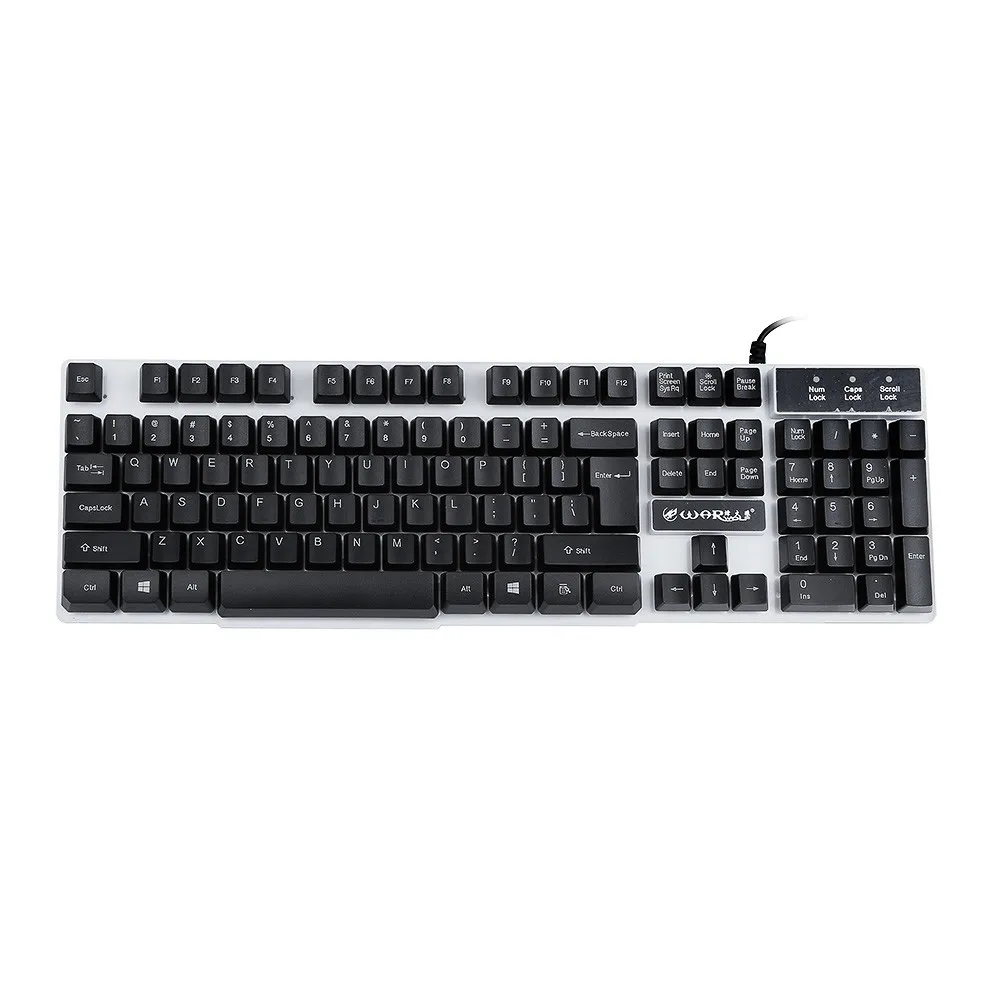 VOBERRY Wired USB Keyboard LED Muticolor Backlight Game 104keys Gaming High-quality Optical Ergonomic Multimedia Keyboard For PC
VOBERRY Wired USB Keyboard LED Muticolor Backlight Game 104keys Gaming High-quality Optical Ergonomic Multimedia Keyboard For PC