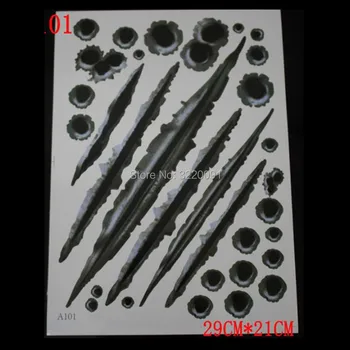 Car-Styling 3D Body Personality Bullet Hole Sticker FOR seat ibiza 6l renault megane seat leon 1 suzuki samurai audi a3 8v
Car-Styling 3D Body Personality Bullet Hole Sticker FOR seat ibiza 6l renault megane seat leon 1 suzuki samurai audi a3 8v
