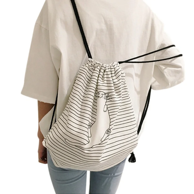 Women 2019 Hot Sales School Youth Grls Fashion New Literary Print Cloth Bag Travel Beam Drawstring Backpack Student Backpack
Women 2019 Hot Sales School Youth Grls Fashion New Literary Print Cloth Bag Travel Beam Drawstring Backpack Student Backpack