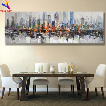 New York City Picture Hand painted Modern Abstract Oil Painting on Canvas for Living Room Home Decoration Art Gift Unframed SL01
New York City Picture Hand painted Modern Abstract Oil Painting on Canvas for Living Room Home Decoration Art Gift Unframed SL01