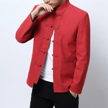 Red New Year Dress Mens 2018 Chinese Style Blazers Mens Stand Collar Blazers Masculino Traditional Chinese Garments Mandarin
Red New Year Dress Mens 2018 Chinese Style Blazers Mens Stand Collar Blazers Masculino Traditional Chinese Garments Mandarin