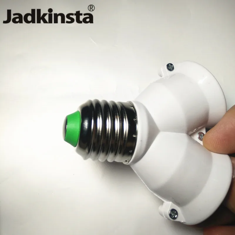 Jadkinsta One E27 Holder to Dual E27 Lamp Bulbs Holder Bulb Converter Sale Studio Photography Accessories
Jadkinsta One E27 Holder to Dual E27 Lamp Bulbs Holder Bulb Converter Sale Studio Photography Accessories