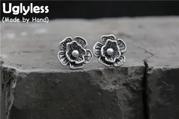 Uglyless Real S925 Sterling Silver Irregular Handmade Flowers Stud Earrings for Women Vintage Ethnic Multi Layers Floral Brincos
Uglyless Real S925 Sterling Silver Irregular Handmade Flowers Stud Earrings for Women Vintage Ethnic Multi Layers Floral Brincos