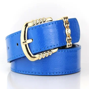 Summer New Women Belt Diamond Patent Leather Belt Female Apparel Accessories Solid Blue Pink Casual Elegant PU Adult
Summer New Women Belt Diamond Patent Leather Belt Female Apparel Accessories Solid Blue Pink Casual Elegant PU Adult