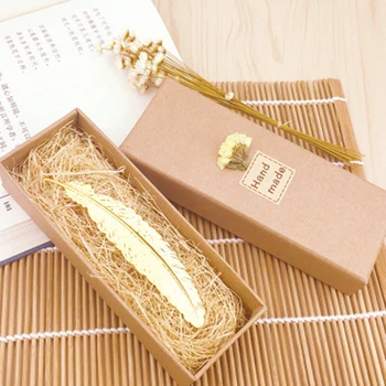 1PC Cute Classical Elegance Creative feather Bookmark Chinese wind natural Collectibles metal Bookmarks Exquisite gift box pack
1PC Cute Classical Elegance Creative feather Bookmark Chinese wind natural Collectibles metal Bookmarks Exquisite gift box pack