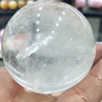 60mm natural clear quartz crystal sphere meditation reiki healing palm crystal stones and Mineral ball Home decoration Craft
60mm natural clear quartz crystal sphere meditation reiki healing palm crystal stones and Mineral ball Home decoration Craft