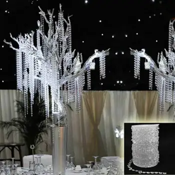 Best seller! 60 meters /99 feet a roll of 10mm transparent acrylic plate Pearl Crystal Chandelier decorated wedding wreath
Best seller! 60 meters /99 feet a roll of 10mm transparent acrylic plate Pearl Crystal Chandelier decorated wedding wreath