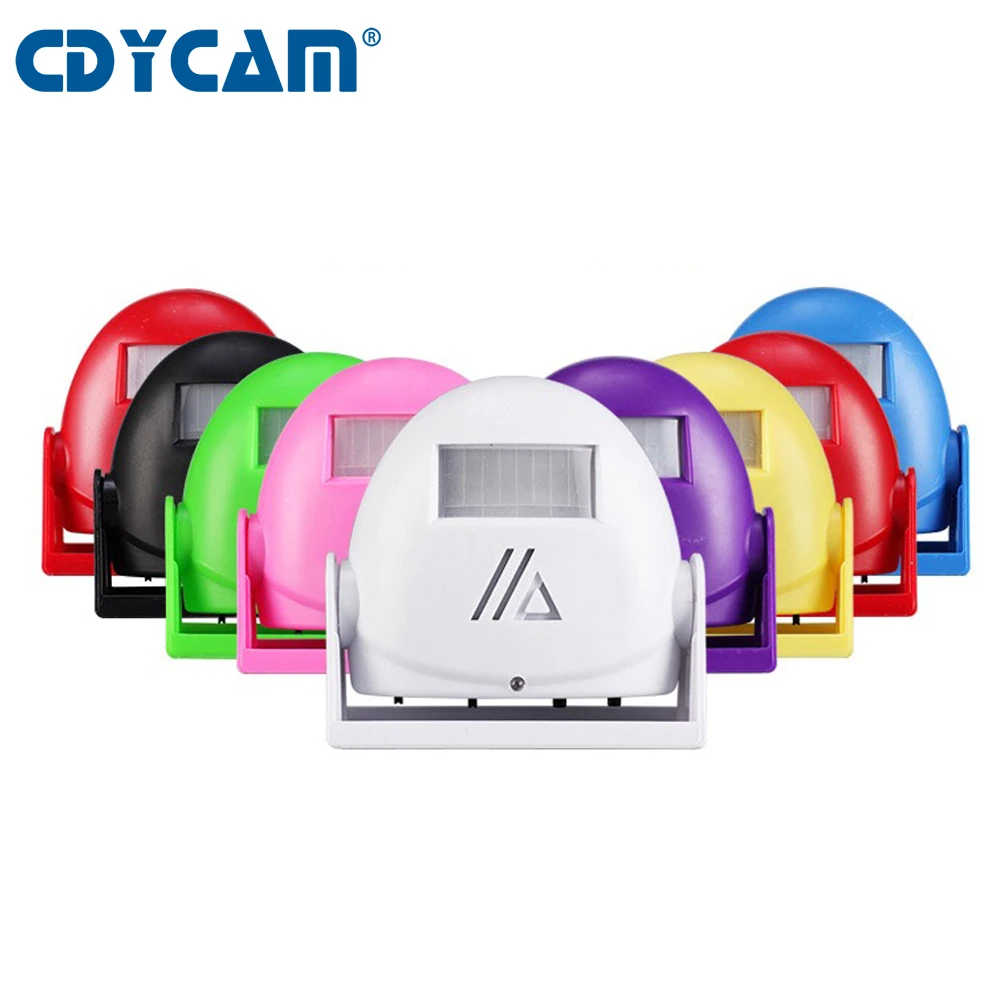CDYCAM Wireless Door Bell Guest Welcome Chime Alarm PIR Motion Sensor For Shop Entry Security Doorbell Infrared Detector 7 color
CDYCAM Wireless Door Bell Guest Welcome Chime Alarm PIR Motion Sensor For Shop Entry Security Doorbell Infrared Detector 7 color