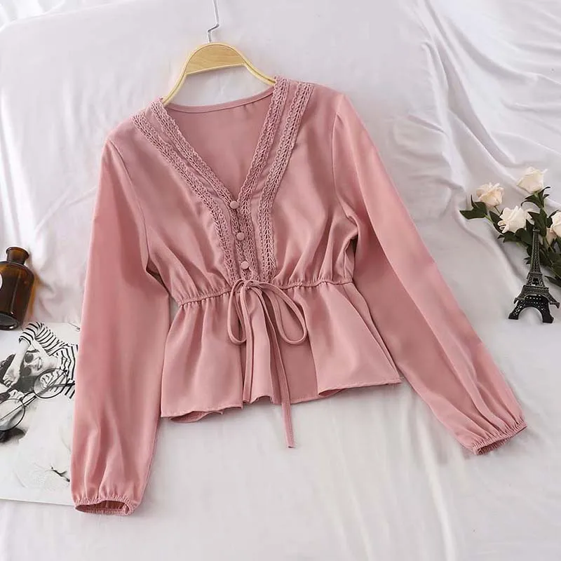 2019 Women Summer Lantern Sleeve V-Neck Ruffles Lace Up Bandage Strap Shirts Casual Short Sexy Elastic Slim Pullover Blouse Tops
2019 Women Summer Lantern Sleeve V-Neck Ruffles Lace Up Bandage Strap Shirts Casual Short Sexy Elastic Slim Pullover Blouse Tops
