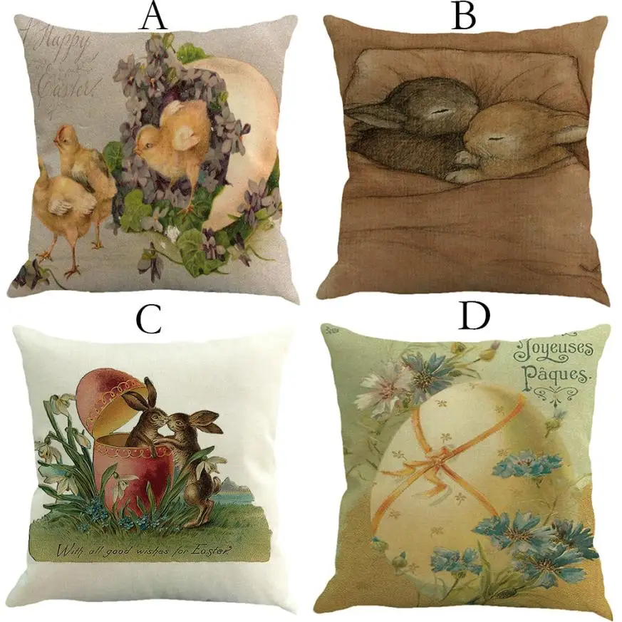 2018 New Pillow Case 45*45 Easter Pillow Cases Linen Sofa Cushion Cover Sofa Bed Home Decor Pillow Case Home Decor NEW M5
2018 New Pillow Case 45*45 Easter Pillow Cases Linen Sofa Cushion Cover Sofa Bed Home Decor Pillow Case Home Decor NEW M5