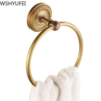 Copper antique towel ring bathroom, vintage brass towel rack round ring wall mount, kitchen towel ring bracket accessories
Copper antique towel ring bathroom, vintage brass towel rack round ring wall mount, kitchen towel ring bracket accessories