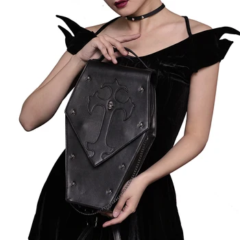 Retro PU Leather Women Handbags 2019 Gothic Shoulder Messenger Crossbody Bag Female Skull Rivet Punk Designer Bags for Ladies
Retro PU Leather Women Handbags 2019 Gothic Shoulder Messenger Crossbody Bag Female Skull Rivet Punk Designer Bags for Ladies