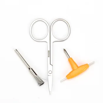 Coil Father 10pcs/lot Small Vape Tool Kit Combo Coil Brush With Cotton Cutter T Style Screwdriver For E Cigarette DIY Atomizer
Coil Father 10pcs/lot Small Vape Tool Kit Combo Coil Brush With Cotton Cutter T Style Screwdriver For E Cigarette DIY Atomizer