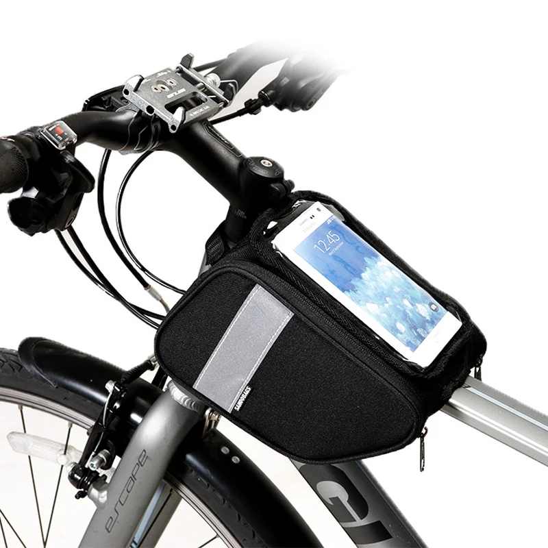Roswheel Sahoo Series Cycling Bicycle Bike Top Tube Front Frame Cell Mobile Phone Bag Case Holder Case Pannier
Roswheel Sahoo Series Cycling Bicycle Bike Top Tube Front Frame Cell Mobile Phone Bag Case Holder Case Pannier