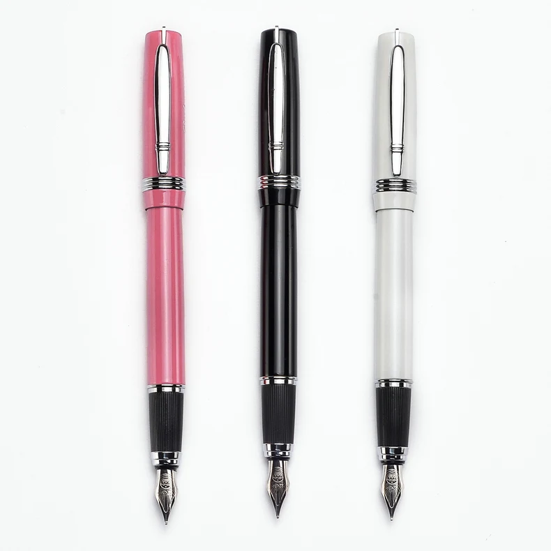 German Duke Iridium Fountain Pen with Gift Box Pink/Black/White 0.5mm Nib Ink Pens Free Shipping
German Duke Iridium Fountain Pen with Gift Box Pink/Black/White 0.5mm Nib Ink Pens Free Shipping