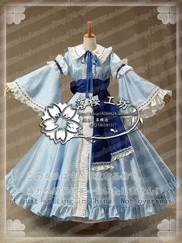 The Touhou Project Yuyuko Saigyouji Luxury Dress Halloween Cosplay Costume Party Dress Uniform Outfit Custom-made
The Touhou Project Yuyuko Saigyouji Luxury Dress Halloween Cosplay Costume Party Dress Uniform Outfit Custom-made