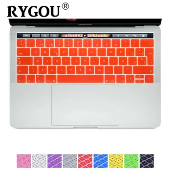 RYGOU Euro UK Spanish Keyboard Stickers Skin Silicone Cover for New MacBook Pro 13 15 Retina with Touch Bar 2016 Oct. Release 
RYGOU Euro UK Spanish Keyboard Stickers Skin Silicone Cover for New MacBook Pro 13 15 Retina with Touch Bar 2016 Oct. Release