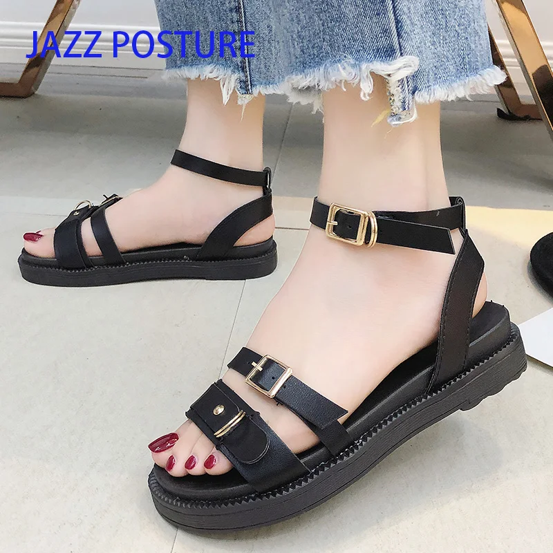 Sandals Women 2019 Summer Shoes Women Flat Sandals For Beach fashion College style Plus Size 35-40 Casual sandals y508 
Sandals Women 2019 Summer Shoes Women Flat Sandals For Beach fashion College style Plus Size 35-40 Casual sandals y508