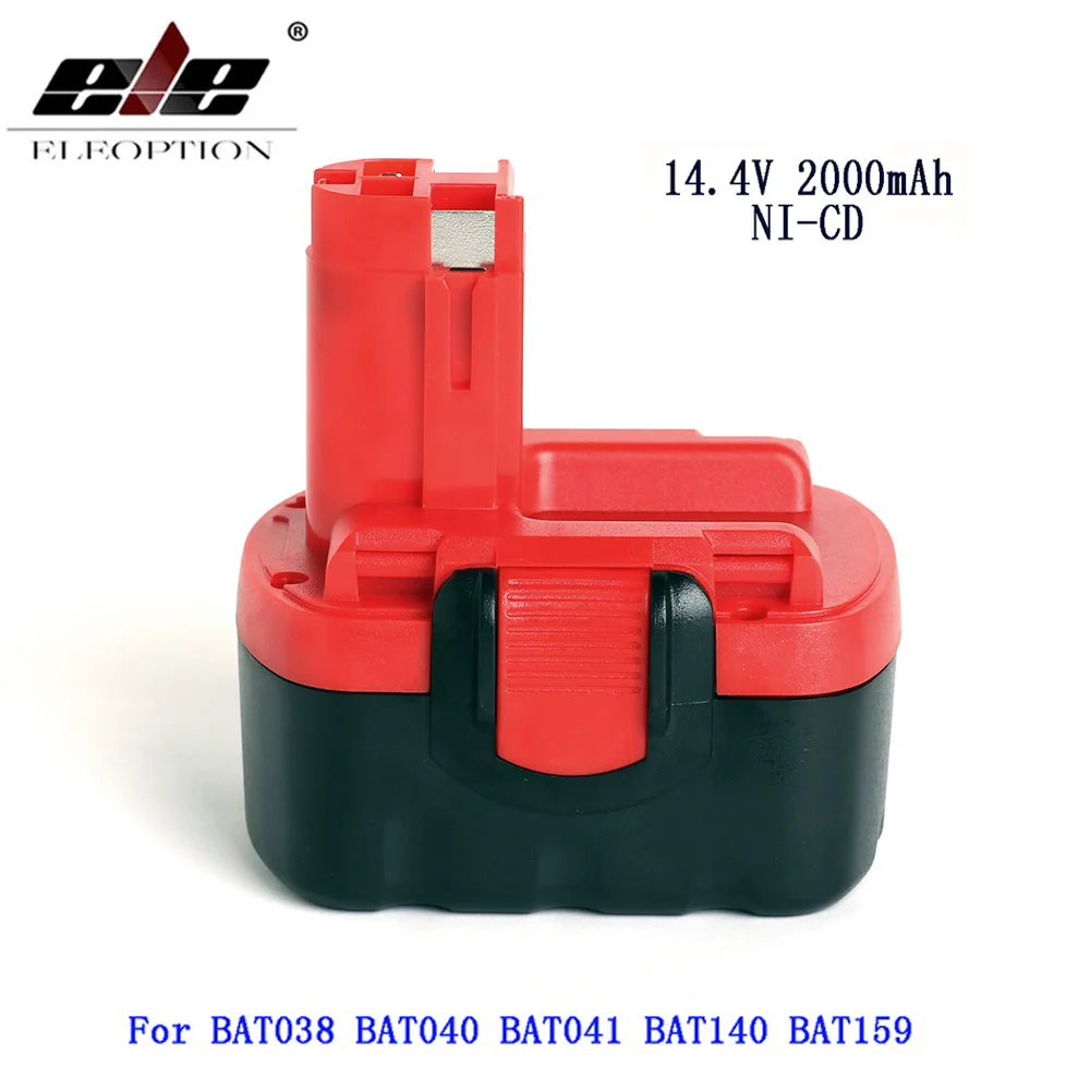 BAT038 14.4V 2000mAh Rechargeable Battery for bosch 14.4V Battery BAT038 BAT040 BAT140 BAT159 BAT041 3660K NI-CD
BAT038 14.4V 2000mAh Rechargeable Battery for bosch 14.4V Battery BAT038 BAT040 BAT140 BAT159 BAT041 3660K NI-CD