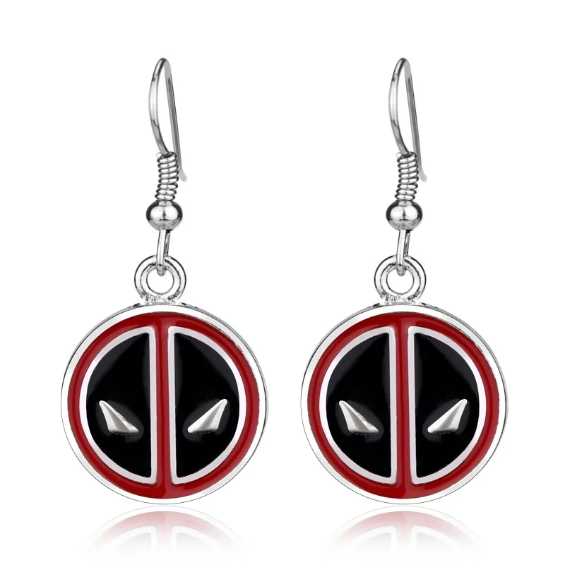 dongsheng Marvel Comic Super Hero Deadpool Earrings Charm Deadpool Logo Red Black Enamel Drop Earrings For Women Jewelry-15
dongsheng Marvel Comic Super Hero Deadpool Earrings Charm Deadpool Logo Red Black Enamel Drop Earrings For Women Jewelry-15