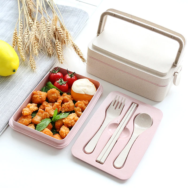 ONEUP Lunch Box Wheat Straw Eco-Friendly Food Container Eco-Friendly Portable Bento box for kids school picnic Microwavable
ONEUP Lunch Box Wheat Straw Eco-Friendly Food Container Eco-Friendly Portable Bento box for kids school picnic Microwavable