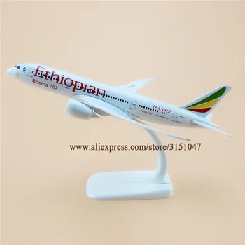 Alloy Metal Air Ethiopian Boeing 787 Airlines Airplane Model Ethiopian B787 Africa First Airways Plane Model Aircraft Gifts 20cm
Alloy Metal Air Ethiopian Boeing 787 Airlines Airplane Model Ethiopian B787 Africa First Airways Plane Model Aircraft Gifts 20cm