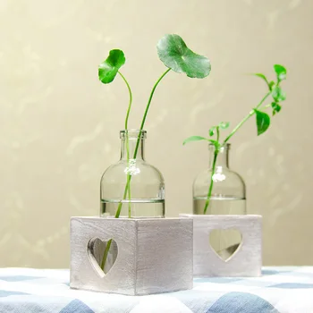 European-style decorative wooden furniture stand water culture container glass vase wooden handicraft household decoration
European-style decorative wooden furniture stand water culture container glass vase wooden handicraft household decoration