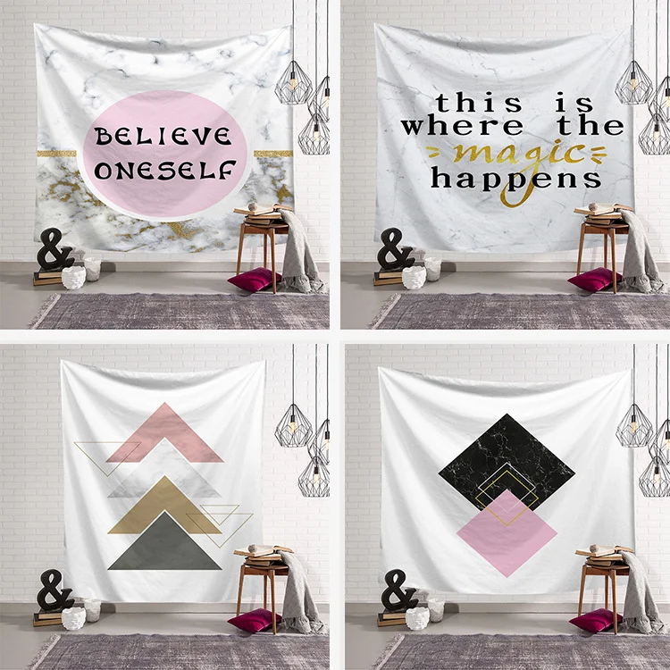 Tapestry Marble Wall Hanging Large Geometry Pink tapestry Fabric Decor Blanket Yoga Carpet Sleeping Mat Mural Beach150x130cm
Tapestry Marble Wall Hanging Large Geometry Pink tapestry Fabric Decor Blanket Yoga Carpet Sleeping Mat Mural Beach150x130cm