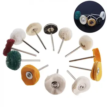 12pcs/set Mini 2.35mm Shank Wool Brush Polishing Wheels Kit with Scouring Pad / Cow Sheepskin Brush for Rotary Tool Polishing
12pcs/set Mini 2.35mm Shank Wool Brush Polishing Wheels Kit with Scouring Pad / Cow Sheepskin Brush for Rotary Tool Polishing