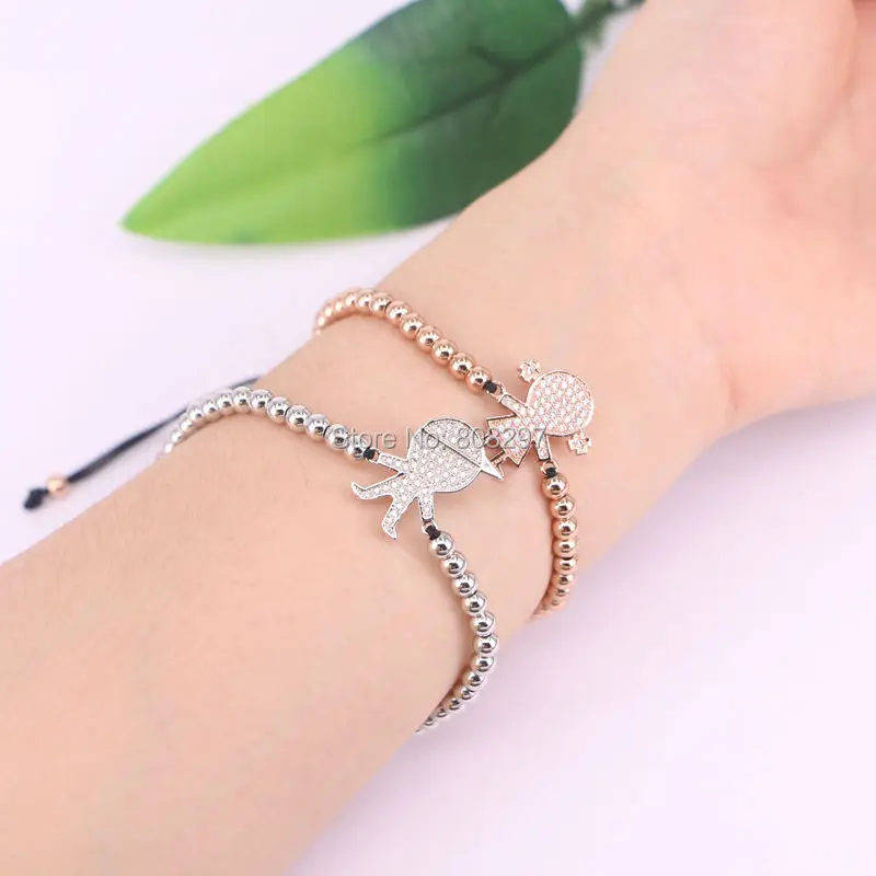 10PCS Gold Silver Color Round Beads Micro Pave CZ Connector Bead Macrame Braided Charm Bracelets For Men&Women
10PCS Gold Silver Color Round Beads Micro Pave CZ Connector Bead Macrame Braided Charm Bracelets For Men&Women