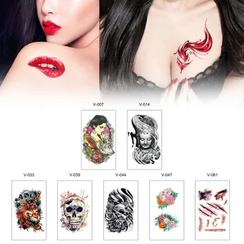 New Waterproof Simulation Temporary Tattoo Stickers Fashion Fake Tattoos skin Body Art Exquisite Tatto Sticker Men Women
New Waterproof Simulation Temporary Tattoo Stickers Fashion Fake Tattoos skin Body Art Exquisite Tatto Sticker Men Women