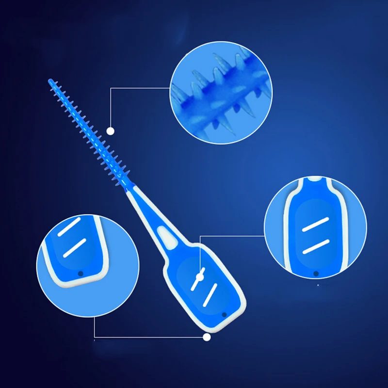 New 20 Pcs Soft Elastic Massage Gingival Interdental Brush Massage Toothpick Toothbrush Floss Dental Flosser
New 20 Pcs Soft Elastic Massage Gingival Interdental Brush Massage Toothpick Toothbrush Floss Dental Flosser