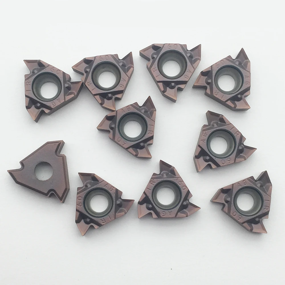 10pcs 16IR AG60 1125 BP010 Insert Carbide Insert For Threading Turning Tool Boring BAR blade
10pcs 16IR AG60 1125 BP010 Insert Carbide Insert For Threading Turning Tool Boring BAR blade