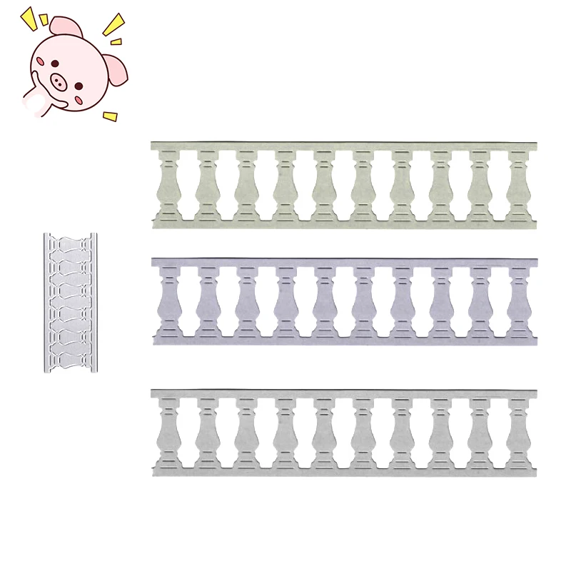 PP Craft metal cutting dies cut die mold Railing stone pillar Scrapbook paper craft knife mould blade punch stencils die
PP Craft metal cutting dies cut die mold Railing stone pillar Scrapbook paper craft knife mould blade punch stencils die