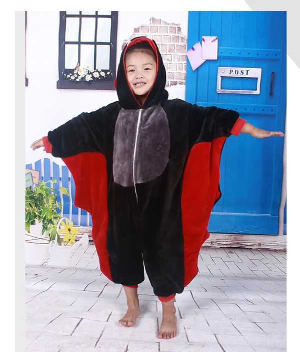 New Anime Children Kids Flannel Animal Bats Cosplay Onesies Pajamas Cosplay Costume Sleepwear For Girls Boys Pijama Halloween
New Anime Children Kids Flannel Animal Bats Cosplay Onesies Pajamas Cosplay Costume Sleepwear For Girls Boys Pijama Halloween