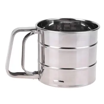 1 Pcs Stainless Steel Sieve Cup Powder Flour Mesh Sieve Baking Tools For Cakes Decorating Pastry Tools Bakeware
1 Pcs Stainless Steel Sieve Cup Powder Flour Mesh Sieve Baking Tools For Cakes Decorating Pastry Tools Bakeware