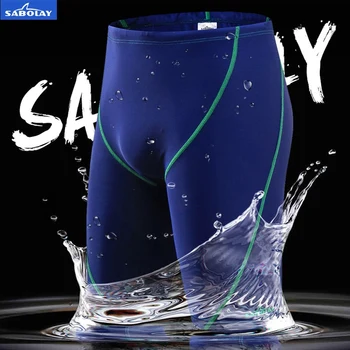 SABOLAY men's Top swimming trunks quick dry fifth pants Elastic diving pants UV bunch Sunscreen surfing Rash Guard beach shorts
SABOLAY men's Top swimming trunks quick dry fifth pants Elastic diving pants UV bunch Sunscreen surfing Rash Guard beach shorts