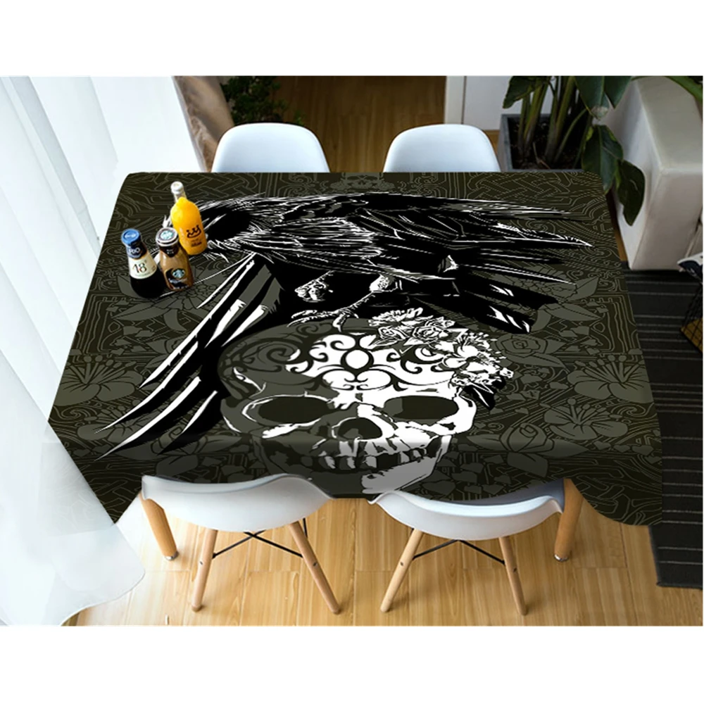 3D Tablecloth Cartoon Skull Merry Christmas Gift Waterproof Thicken Rectangular and Round Table Cloth for Halloween
3D Tablecloth Cartoon Skull Merry Christmas Gift Waterproof Thicken Rectangular and Round Table Cloth for Halloween