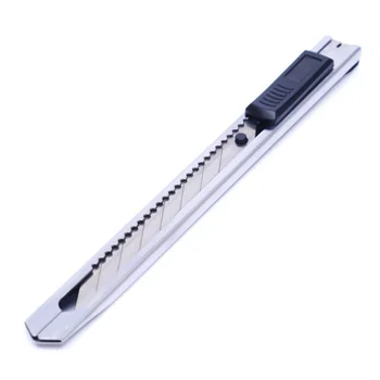High Quality 30 Degree Blade Tip Razor Blade Knife Sharp Portable Mini Auto-lock Utility Knife Stainless Steel Diy Art Cutter
High Quality 30 Degree Blade Tip Razor Blade Knife Sharp Portable Mini Auto-lock Utility Knife Stainless Steel Diy Art Cutter