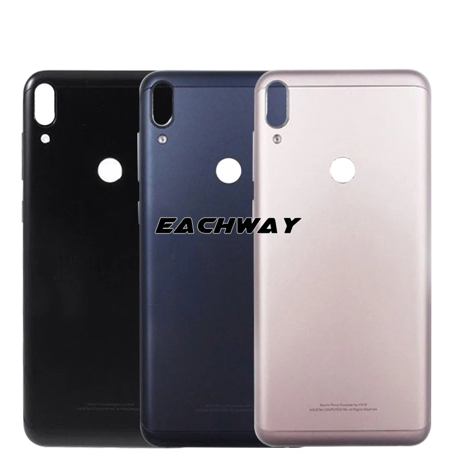 Metal Material For ASUS ZenFone Max Pro M1 ZB601KL ZB602KL Battery Cover Case Back Door Back Housing With Side Buttons (12)
