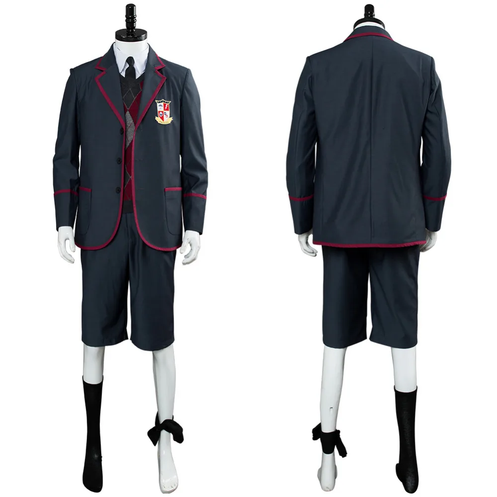 The Umbrella Academy School Uniform Cosplay Costume Adult Men Boy Cosplay School Uniform Halloween Carnival Suit Custom Made
The Umbrella Academy School Uniform Cosplay Costume Adult Men Boy Cosplay School Uniform Halloween Carnival Suit Custom Made