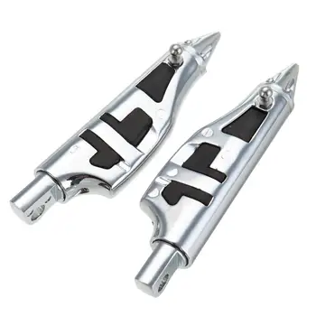 Motorcycle Aluminum & Rubber Chrome Stiletto Pegs Foot pegs Footpegs Footrests For Kawasaki Vulcan Voyager Vaquero
Motorcycle Aluminum & Rubber Chrome Stiletto Pegs Foot pegs Footpegs Footrests For Kawasaki Vulcan Voyager Vaquero
