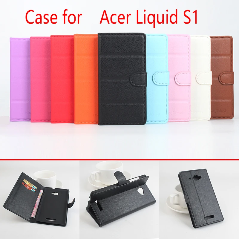 For Acer s1 Litchi Grain Leather Case Cover for Acer s1 Luxury Phone Bag with Wallet Stand Card
For Acer s1 Litchi Grain Leather Case Cover for Acer s1 Luxury Phone Bag with Wallet Stand Card