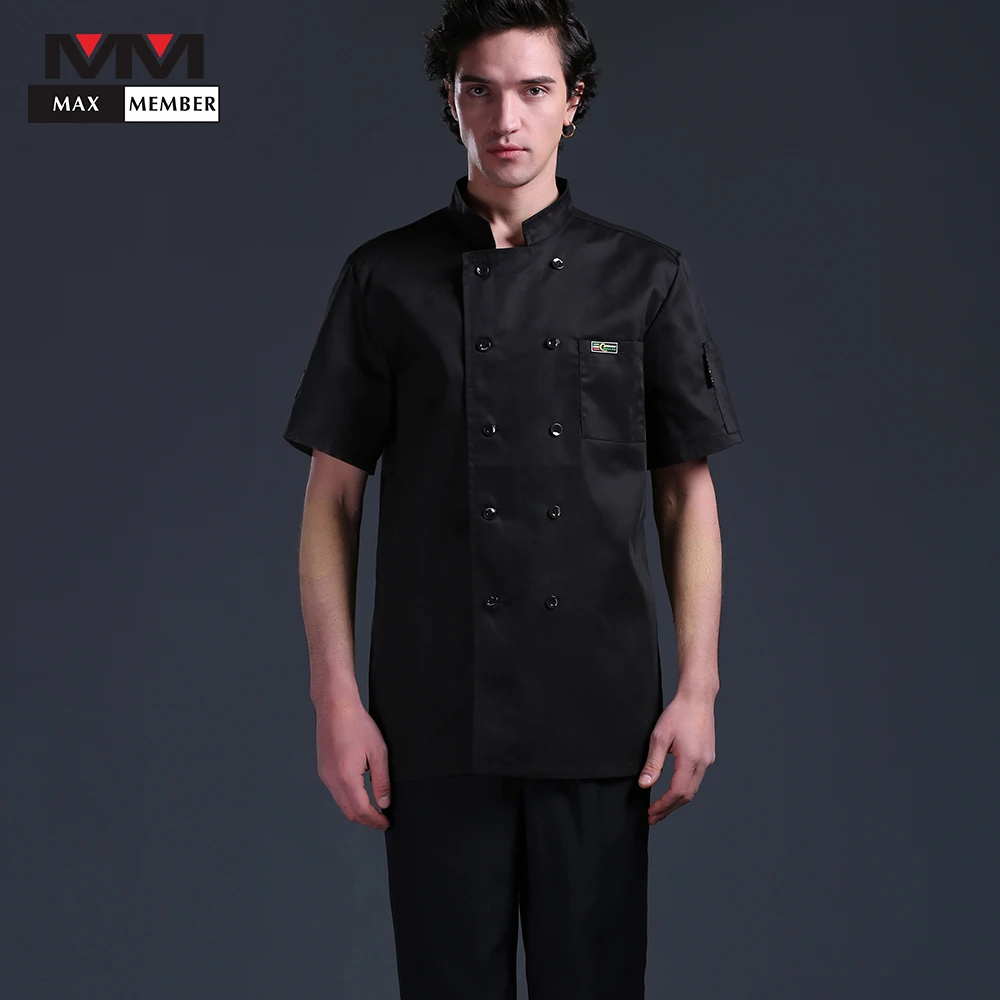 2019 Newest Style Summer Short-sleeved Chef Service Jackte Hotel Working Wear Restaurant Work Clothes Uniform Cook Tops
2019 Newest Style Summer Short-sleeved Chef Service Jackte Hotel Working Wear Restaurant Work Clothes Uniform Cook Tops
