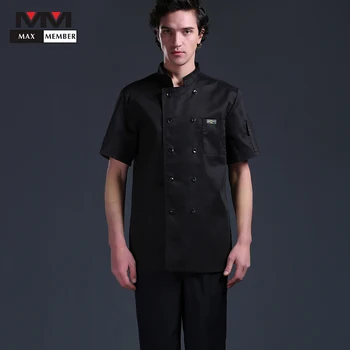 2019 Newest Style Summer Short-sleeved Chef Service Jackte Hotel Working Wear Restaurant Work Clothes Uniform Cook Tops
2019 Newest Style Summer Short-sleeved Chef Service Jackte Hotel Working Wear Restaurant Work Clothes Uniform Cook Tops
