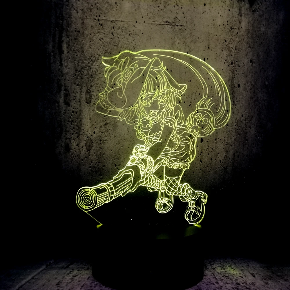 Cartoon Broom Witcher Succubus Magician Master Mage 3D Lamp USB Multicolor Night Light LED RGB Lighting Bulb Luminaria Kid toy
Cartoon Broom Witcher Succubus Magician Master Mage 3D Lamp USB Multicolor Night Light LED RGB Lighting Bulb Luminaria Kid toy