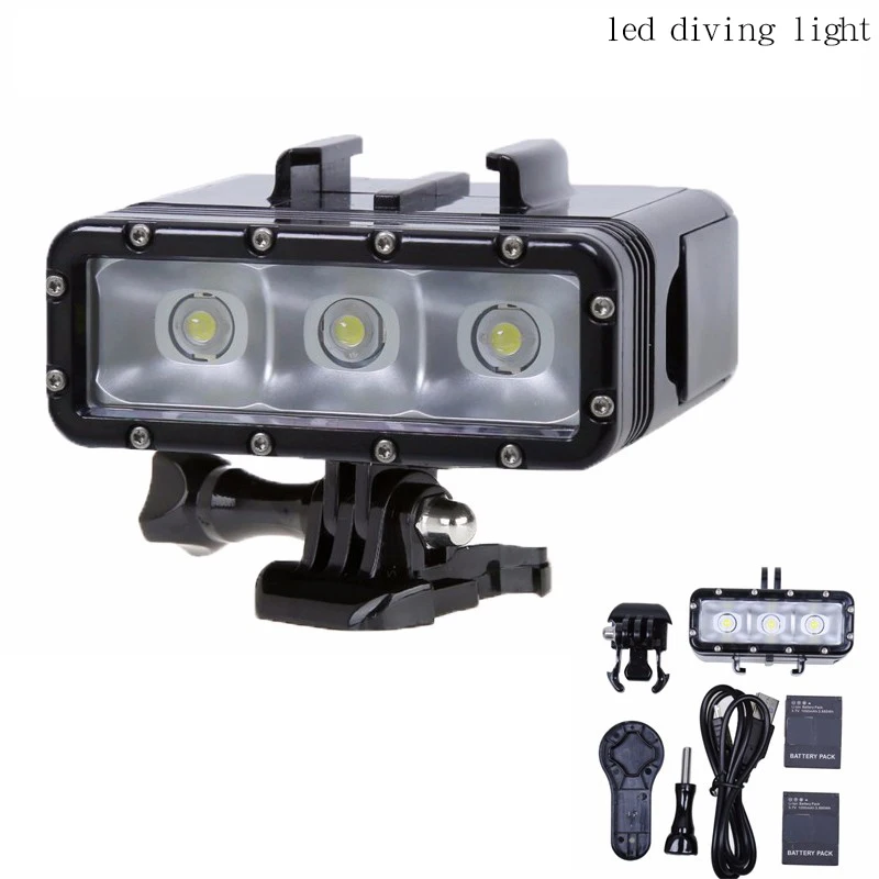 Gopro 5 Go Pro Diving flashLight lamp Waterproof LED Flash Video Light For GoPro Hero 5 4/3+,SJCAM SJ4000 6000 SJ7000/Xiaomi Yi
Gopro 5 Go Pro Diving flashLight lamp Waterproof LED Flash Video Light For GoPro Hero 5 4/3+,SJCAM SJ4000 6000 SJ7000/Xiaomi Yi
