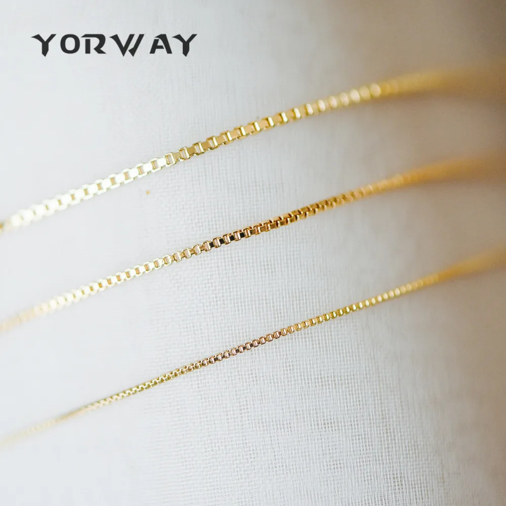 1 meter, Gold plated Brass Box Chains, 0.7/ 0.9/ 1.1m Thin, Tarnish Resistant (LK-166)
1 meter, Gold plated Brass Box Chains, 0.7/ 0.9/ 1.1m Thin, Tarnish Resistant (LK-166)