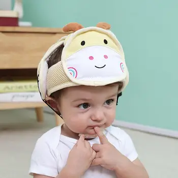 1pc Baby Anti-shock Cap Head Protection Shatter-resistant Hat Toddler Hat Protective Bumper Cap Child Safety Helmet
1pc Baby Anti-shock Cap Head Protection Shatter-resistant Hat Toddler Hat Protective Bumper Cap Child Safety Helmet